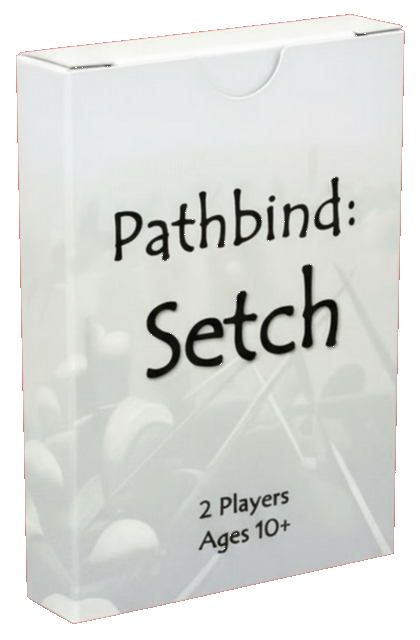 Pathbind: Setch chess reimagined as a strategy card game box art